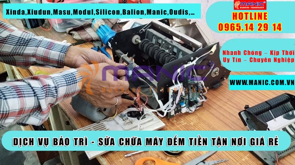 Sửa chữa máy đếm tiền tận nơi chuyên nghiệp