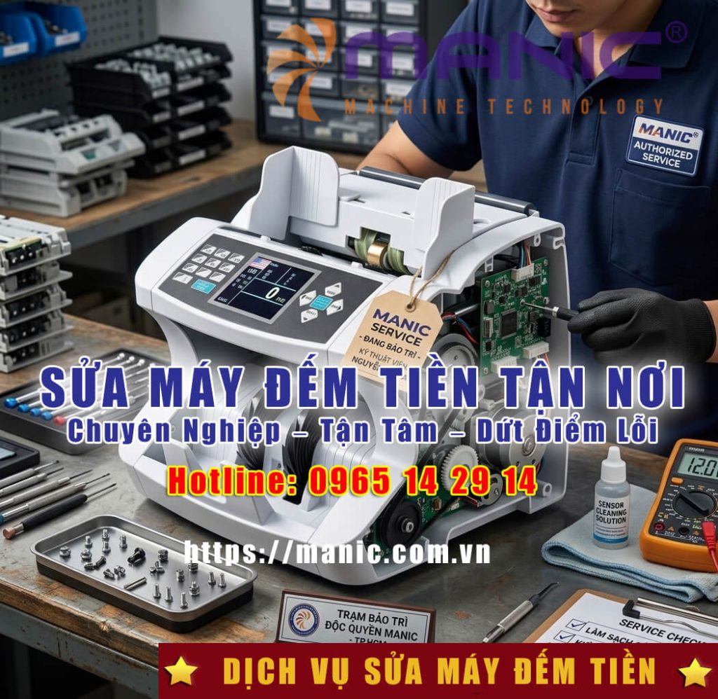 Dịch Vụ Sửa Máy Đếm Tiền Gần Đây Uy Tín – Gọi Là Có, Phục Vụ Nhanh